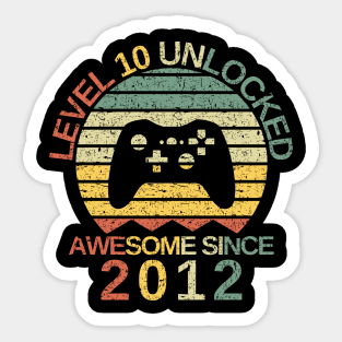 Awesome since 2012 Sticker